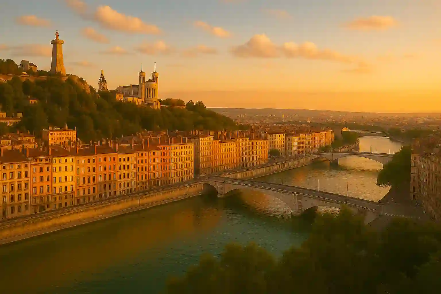 Rhône - Lyon et vignobles du Beaujolais